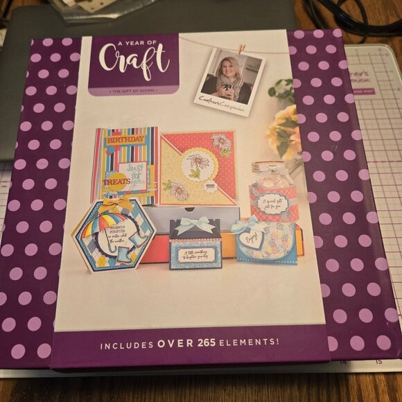 Crafters Companion Other - Crafters Companion A Year of Craft "The Gift of Giving" Kit - NEW